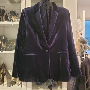 Velvet blazer